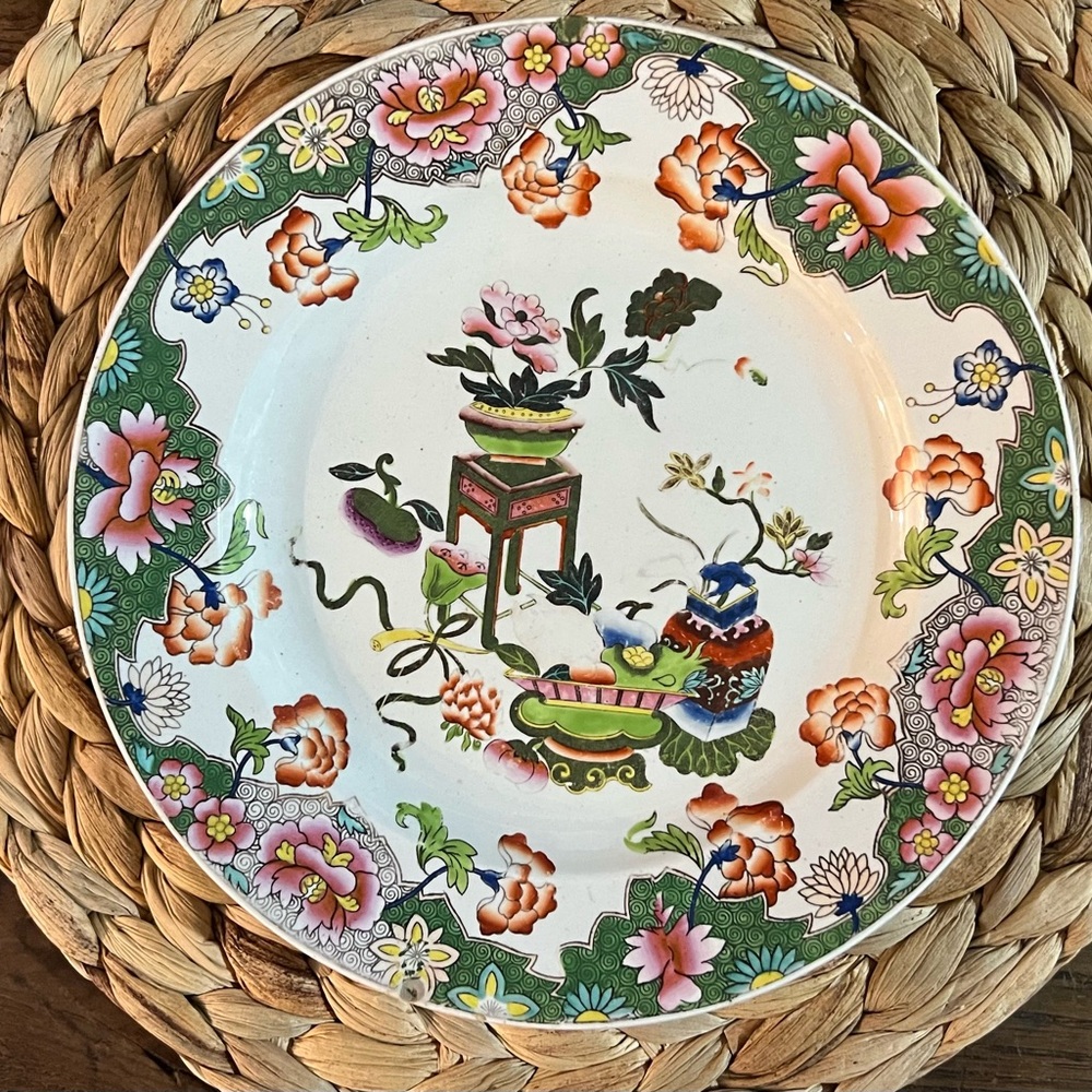 Antique Spode England Plate